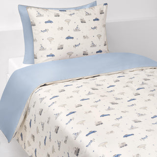 Transport Treasures Twin Set in Blue