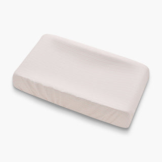 Petal Scallops Changing Pad Cover in Pink