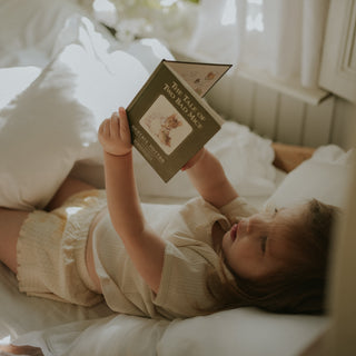 Scalloped Starlight Toddler Duvet in White