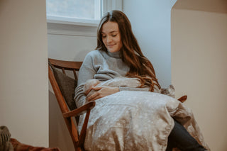 Gooselings First Christmas: Mom Emily & Daughter Carly