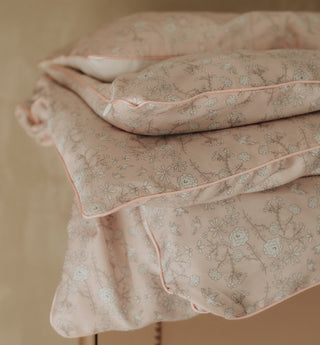 Pink Baby Duvet folded