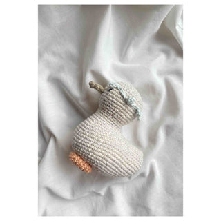 Knit Gooseling in Cotton Side Angle 