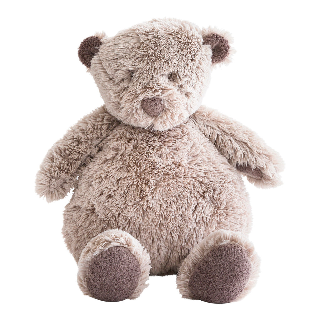 Noann The Teddy Bear in Grey/Beige is a soft cuddle toy