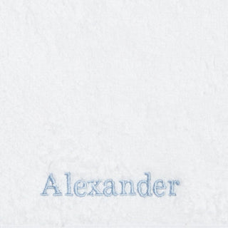 School House Font Example in Blue