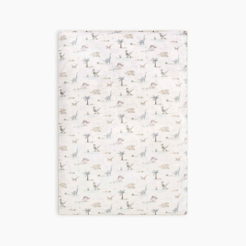 Dino Dreams Baby Duvet in Sage