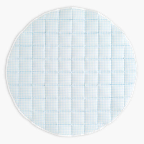 Picnic Gingham Play Mat in Blue