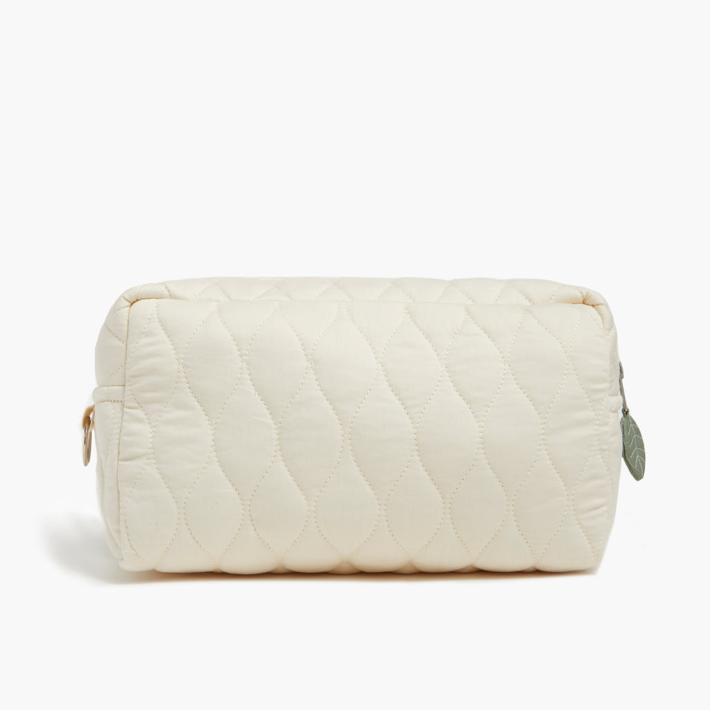 Backside of Toiletry Pouch in Ivory