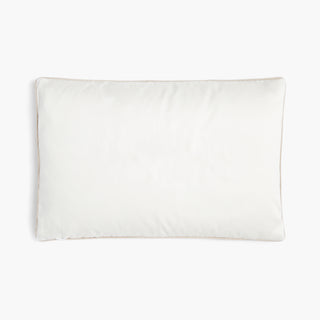 Animal Parade Toddler Pillowcase in Blue- Backside Solid