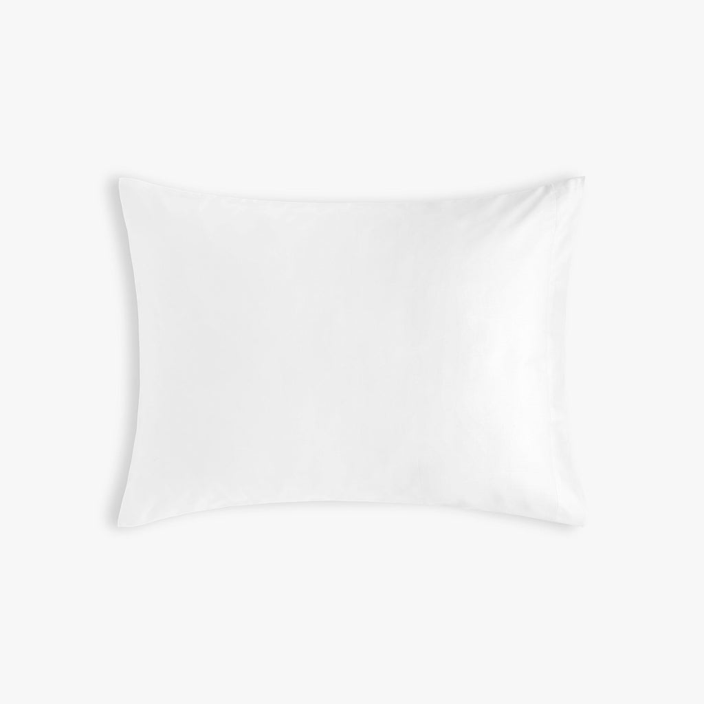 Solid Standard Pillowcase in White