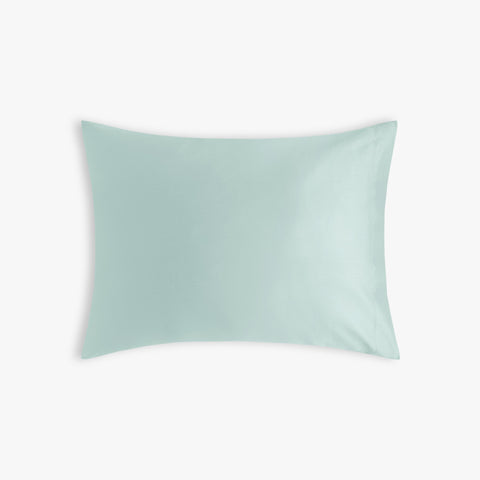Solid Standard Pillowcase in Aqua 
