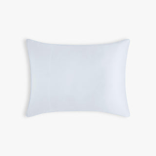 Touch The Sky Standard Pillowcase Set in Blue with solid blue backside