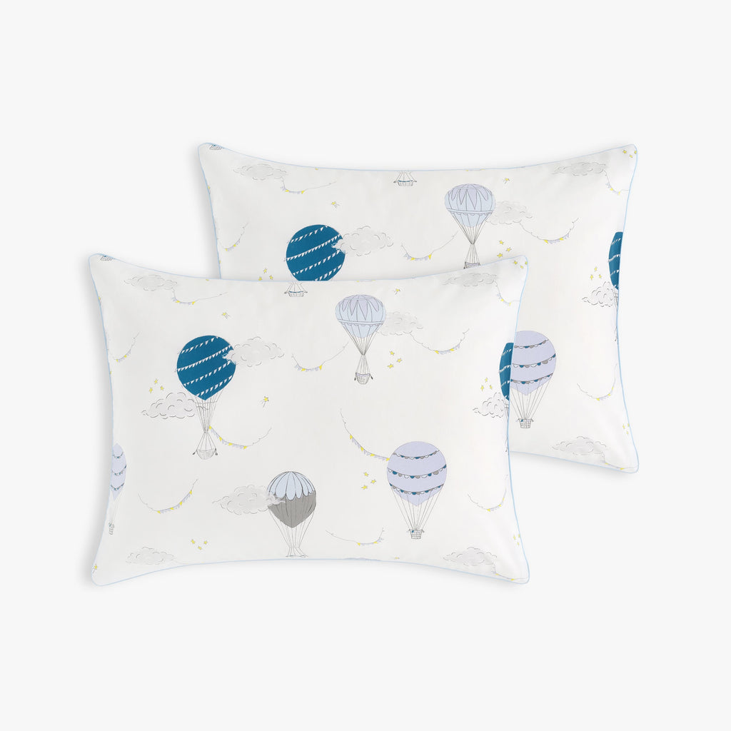 Personalize Me: Touch The Sky Standard Pillowcase Set in Blue
