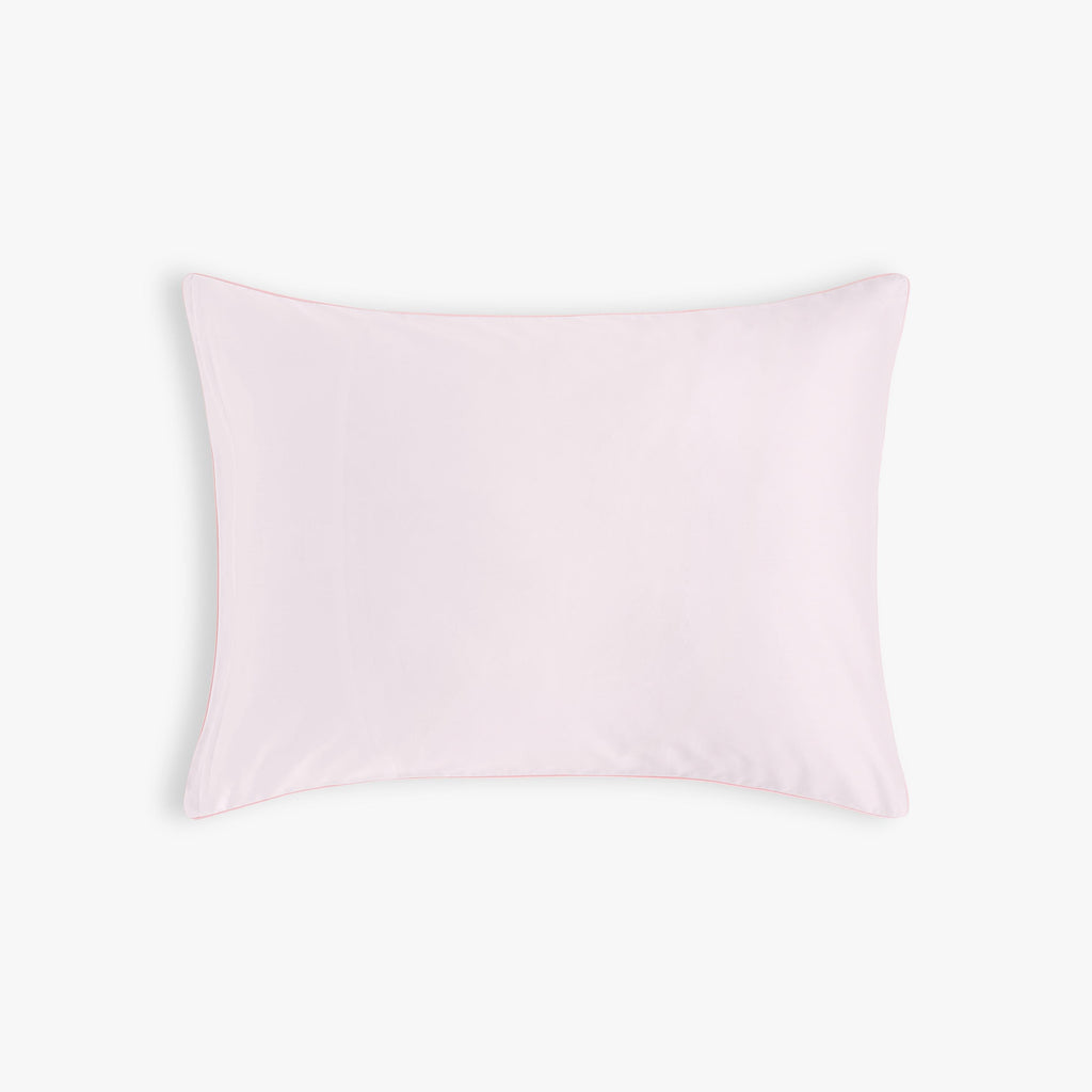 Personalize Me: Touch The Sky Standard Pillowcase Set in Pink with solid Pink backside 