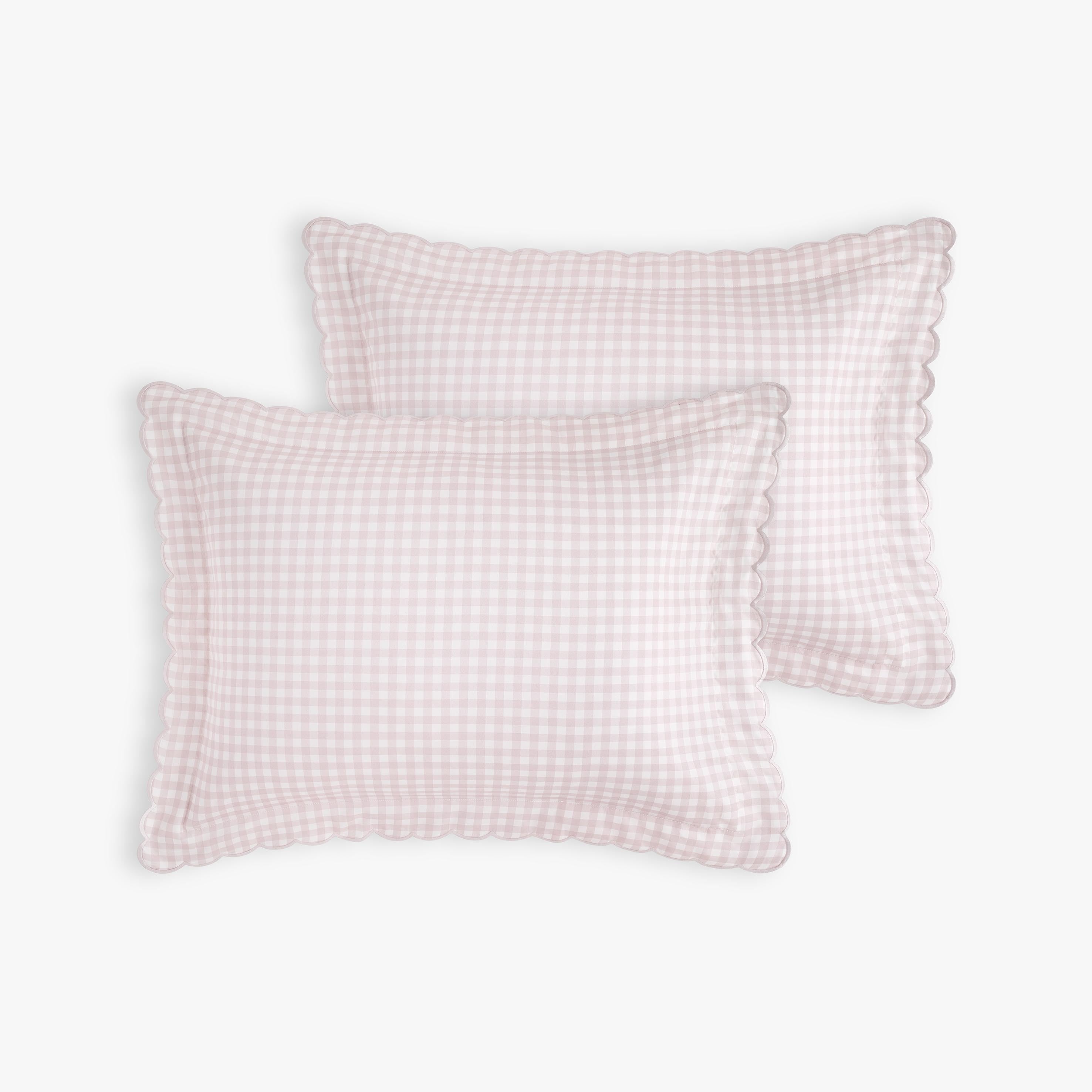 Pink gingham pillow new arrivals