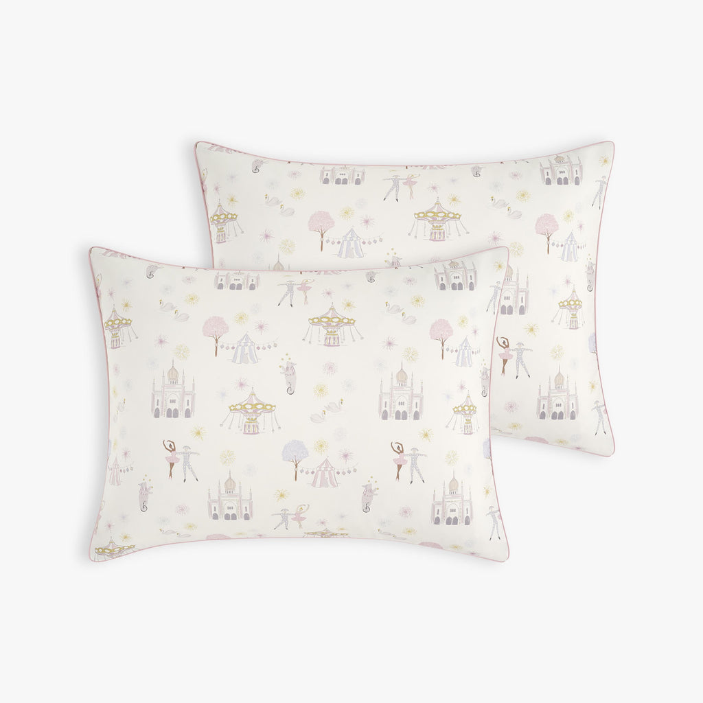 Personalize Me: Adventures in Wonderland Standard Pillowcase Set in Rose 