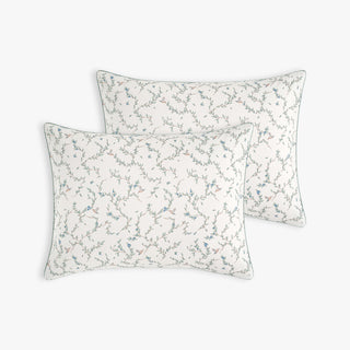 Secret Garden Standard Pillowcase Set in Ivory 