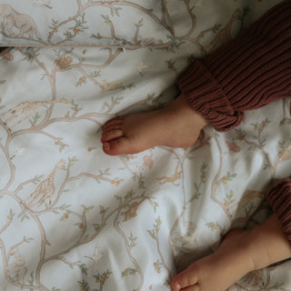 Animal Parade Toddler Duvet - Blue