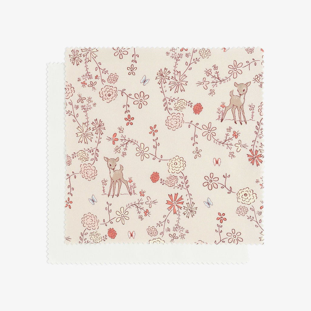 "Into The Woodlands" print in ivory color swatch