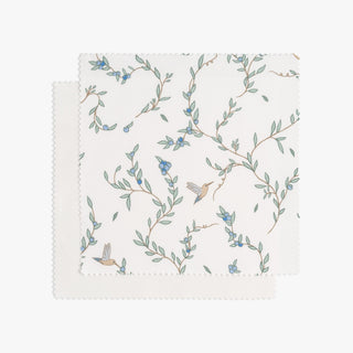 "Secret Garden" print in ivory color swatch