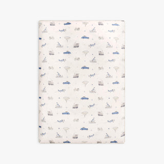Transport Treasures Baby Duvet in Blue