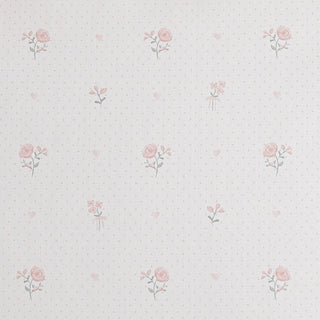 Close up image of the Ditsy Floral pattern in Pink. 