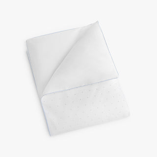 Blue Polka Dot Duvet folded 