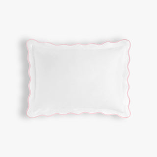 Standard Pillow Sham in Soft Wave - Pink