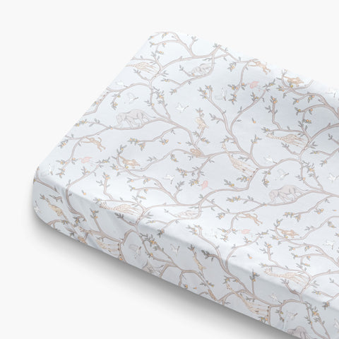Animal Parade Changing Mat in Blue