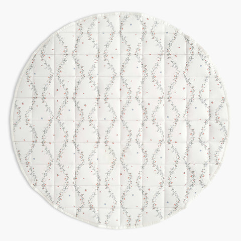 Botanical Berries Play Mat in Ivory