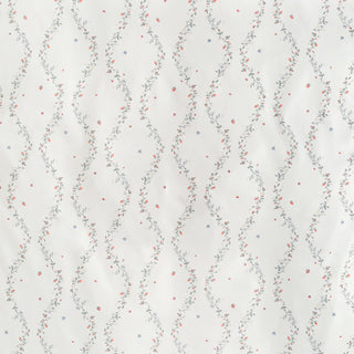 Botanical Berries in Ivory up close print