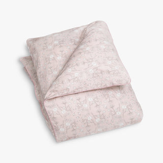 Birds Song Pink Baby Duvet