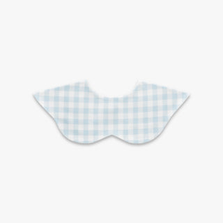 Picnic Gingham Winglet Bib in Blue