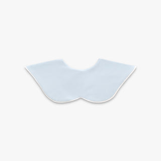 Winglet Bib in Solid Blue with White Trim