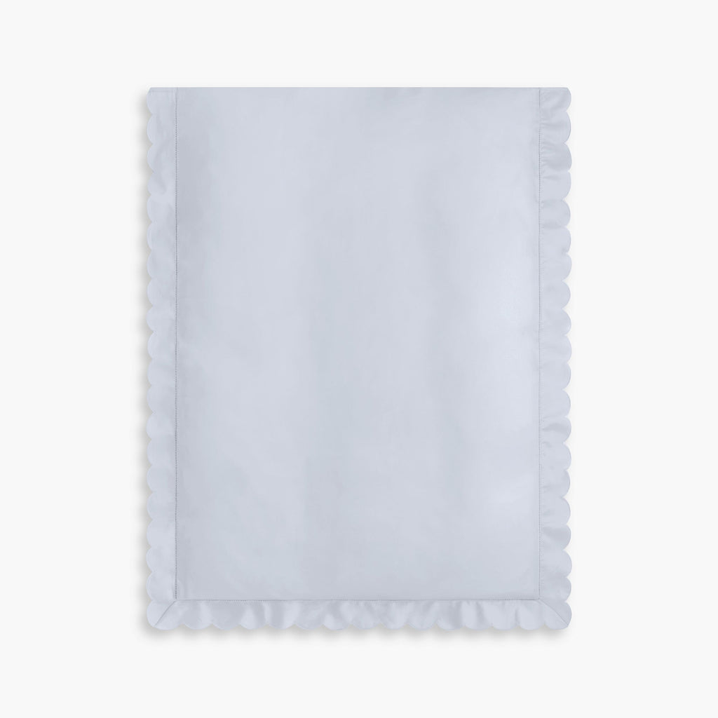 Personalize Me: Scalloped Starlight Baby Duvet in Blue