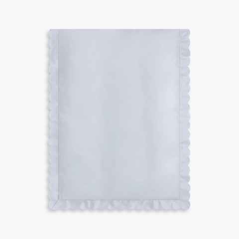 Scalloped Starlight Baby Duvet in Blue