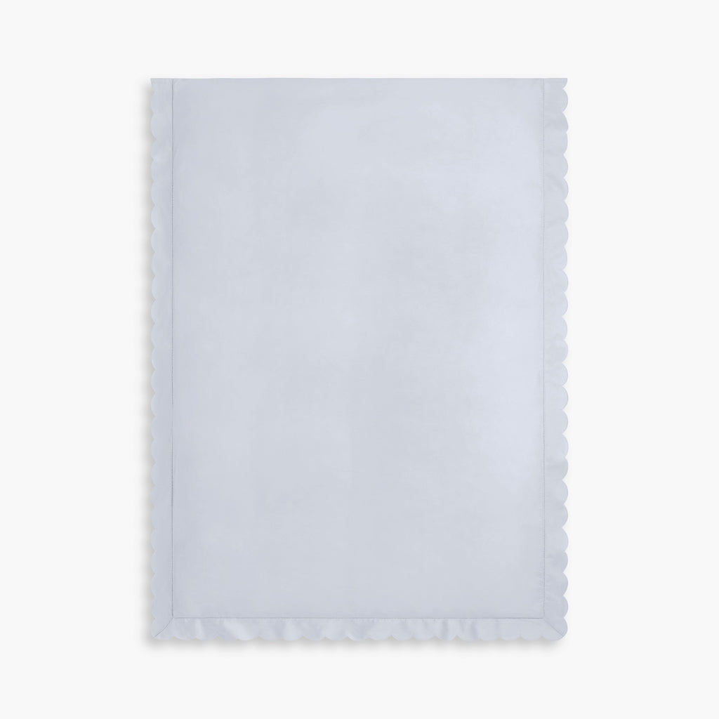 Personalize Me: Scalloped Starlight Toddler Duvet in Blue