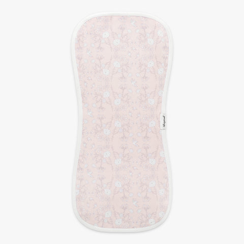 Bird's Song Burp Cloth in Pink
