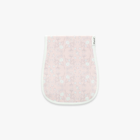 Bird's Song Burp Cloth in Pink