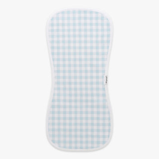 Picnic Gingham Burp Cloth in Blue
