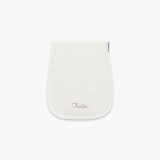 Solid Burp Cloth in Ivory
