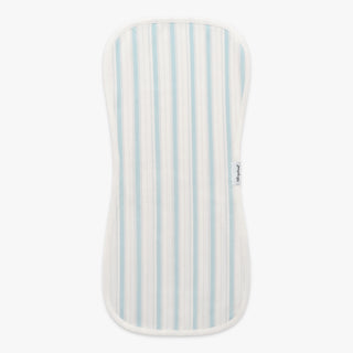 Seaside Stripes Burp Cloth in Ocean