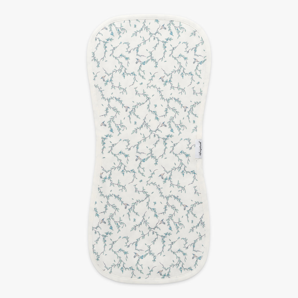 Secret Garden Burp Cloth in Ivory