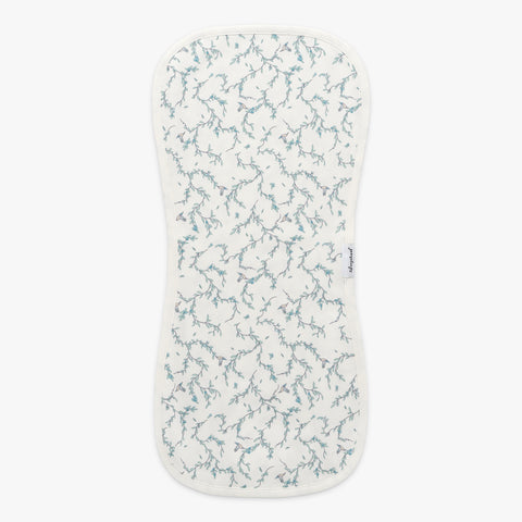 Secret Garden Burp Cloth in Ivory