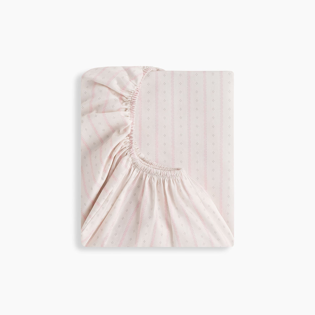 Petal Scallops in Pink folded