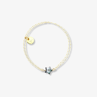 bracelet with black heart