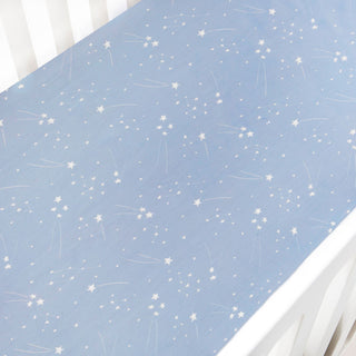 Once Upon A Time Crib Sheet in Blue