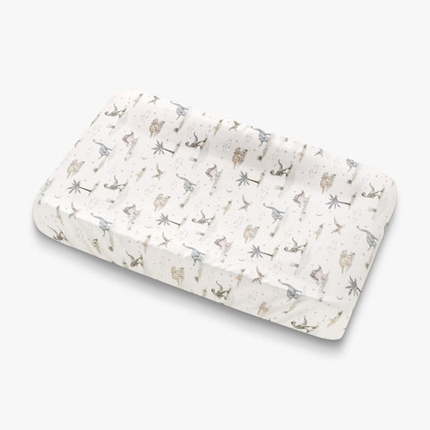 Dino Dreams Changing Mat in Sage