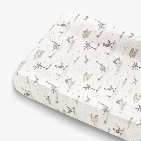 Dino Dreams Changing Mat in Sage