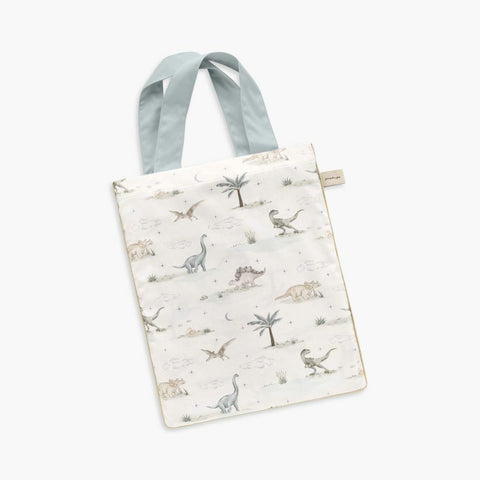 Dino Dreams Tote Bag in Sage