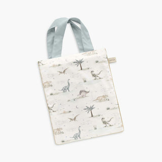 Dino Dreams Tote Bag in Sage